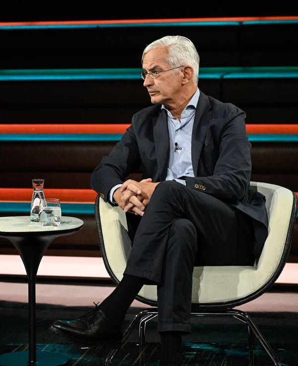 Bei „Markus Lanz“ kam es zum hitzigen Wortgefecht zwischen Grünen-Co-Chef Felix Banaszak und CDU-Politiker Mathias Middelberg. (Bild: ZDF / Markus Hertrich)