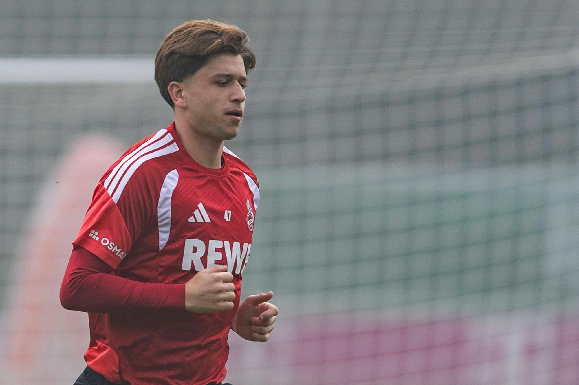 Mikey Moore trainiert beim 1. FC Köln.