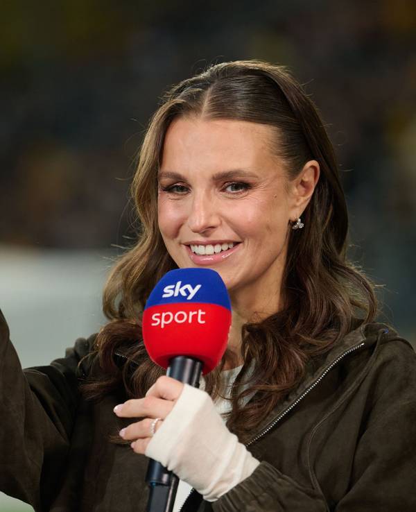 TV-Einsatz für Laura Wontorra bei Sky.