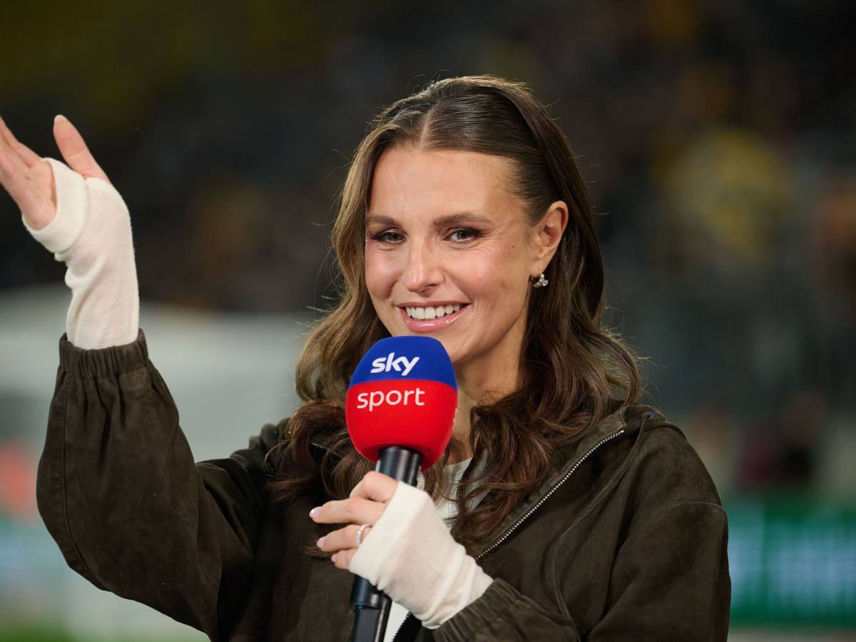 TV-Einsatz für Laura Wontorra bei Sky.