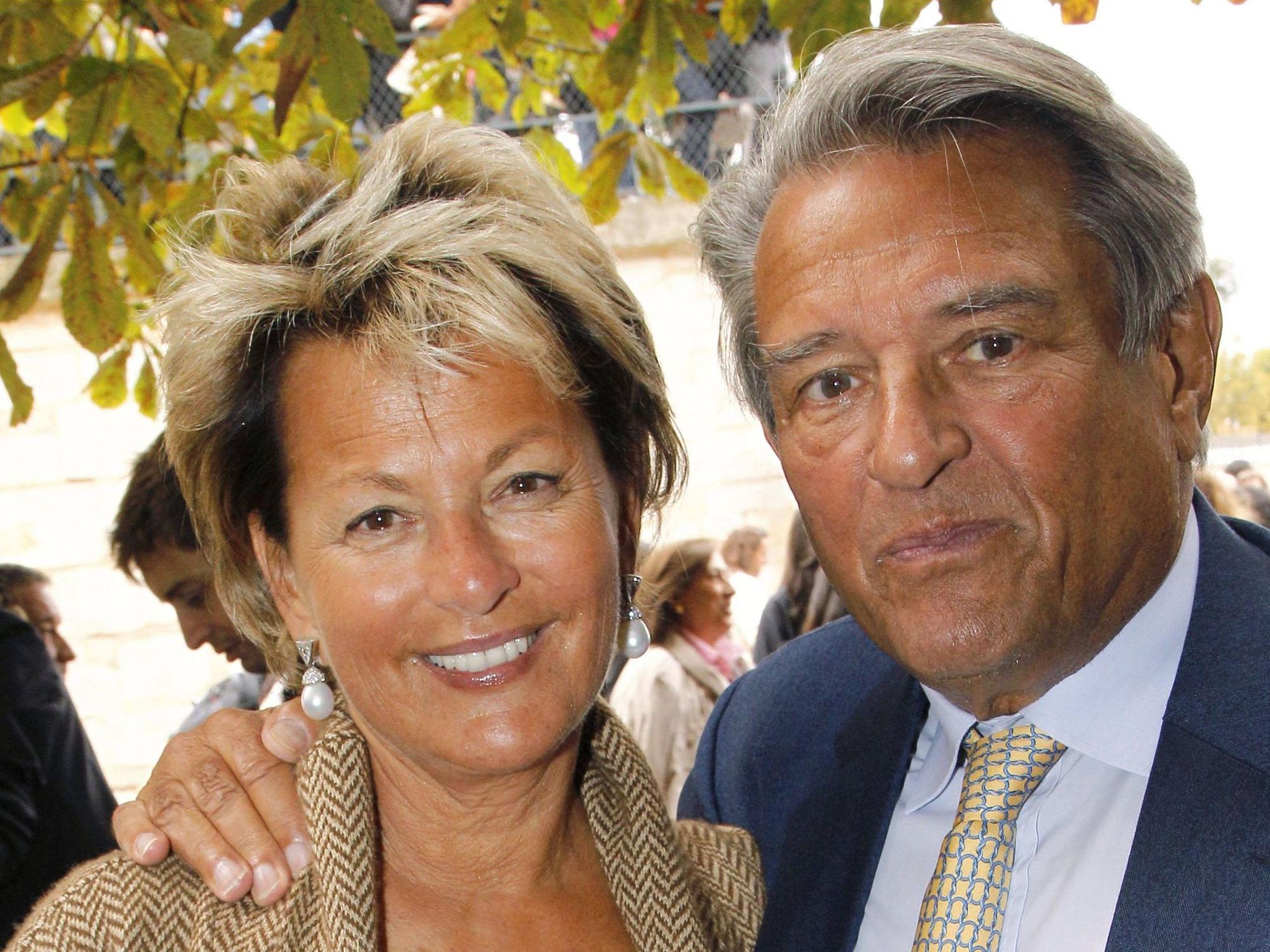 Myriam Ullens de Schooten mit ihrem Mann Guy.