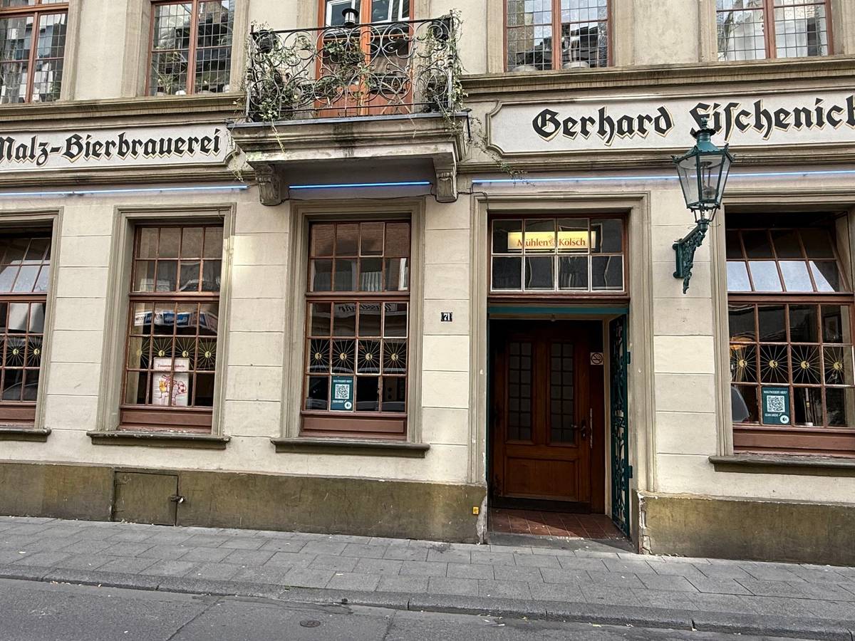Das Kölner Traditions-Brauhaus Fischenich öffnet wieder.