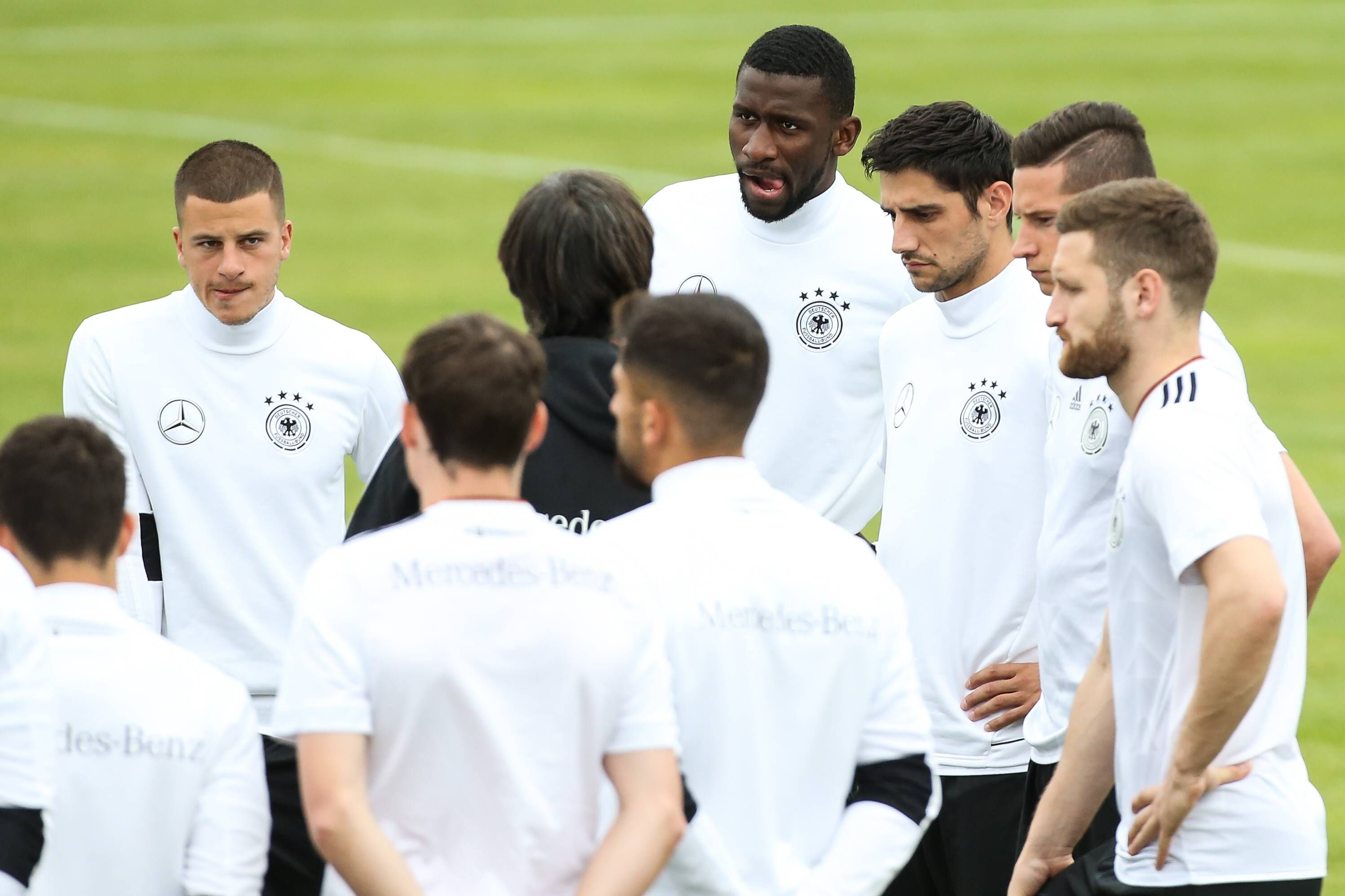 Diego Demme bei der Nationalmannschaft.