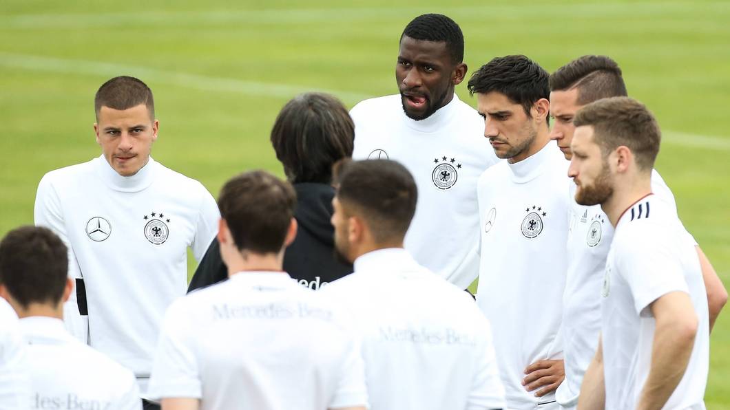 Diego Demme bei der Nationalmannschaft.