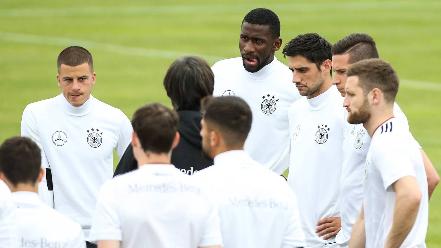Diego Demme bei der Nationalmannschaft.