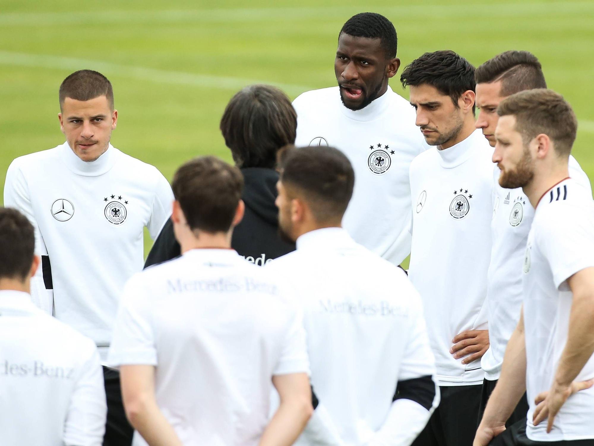 Diego Demme bei der Nationalmannschaft.
