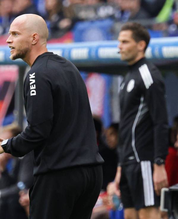 René Wagner beim Spiel gegen den HSV.