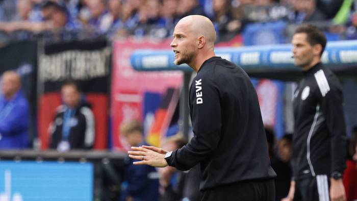 René Wagner beim Spiel gegen den HSV.