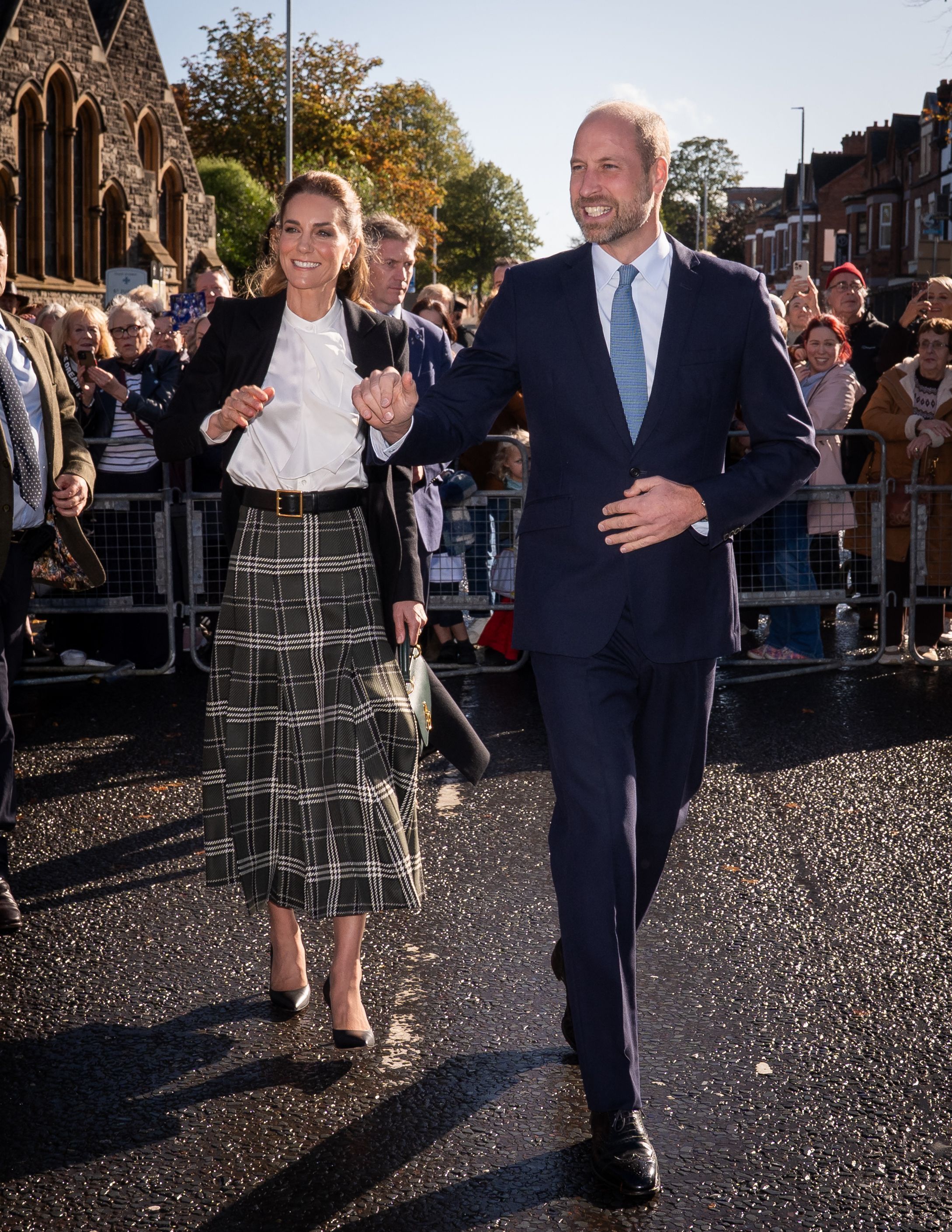 Prinzessin Kate und Prinz William strahlten schöner als die Sonne in Belfast.