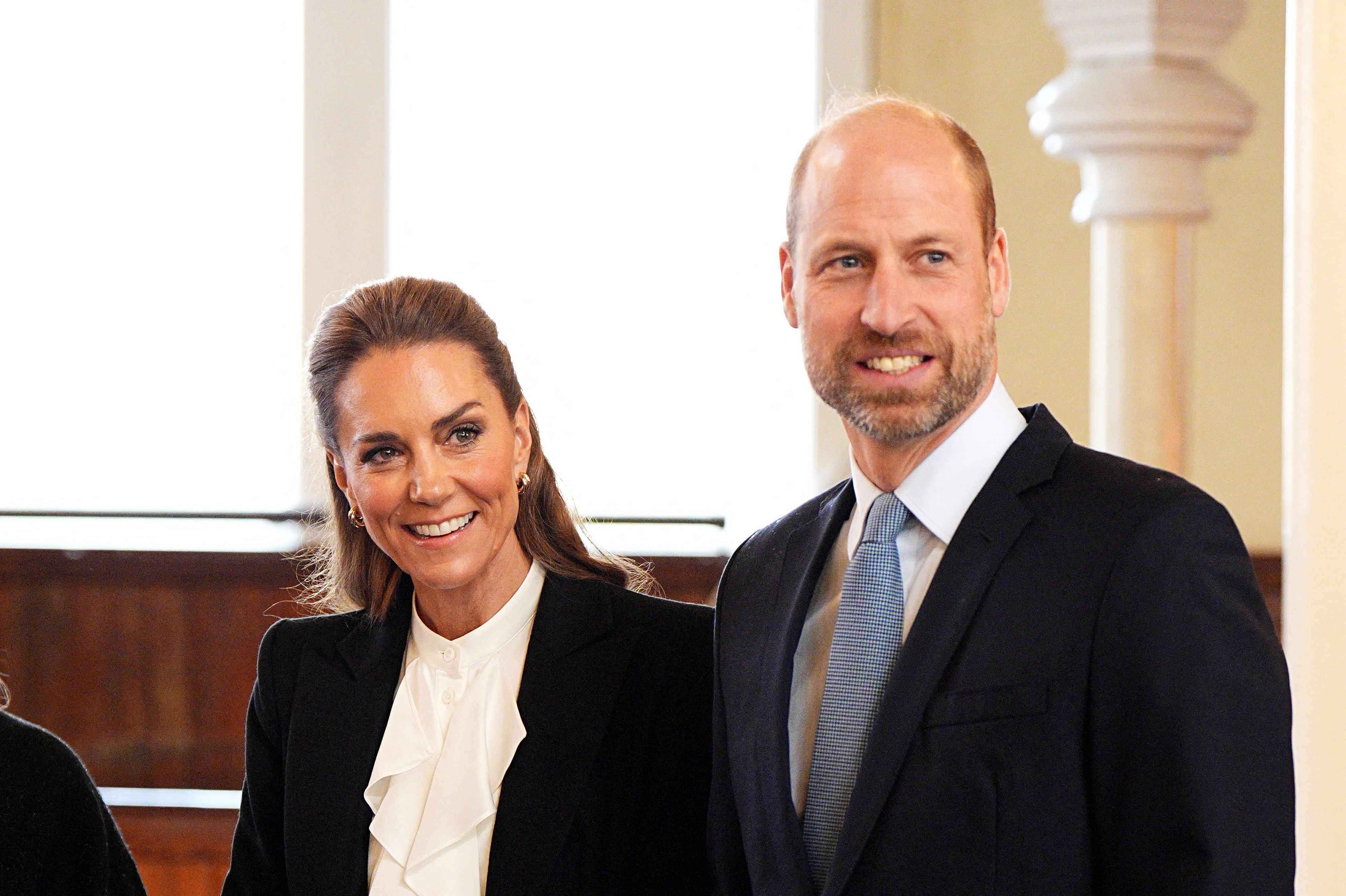 Prinzessin Kate und Prinz William bei ihrem Besuch in Belfast.