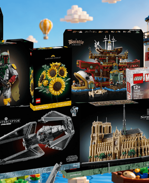Lego Sets aus den unterschiedlichsten Themenwelten wie Star Wars, City, Marvel, Herr der Ringe, Batman, Architecture und mehr.