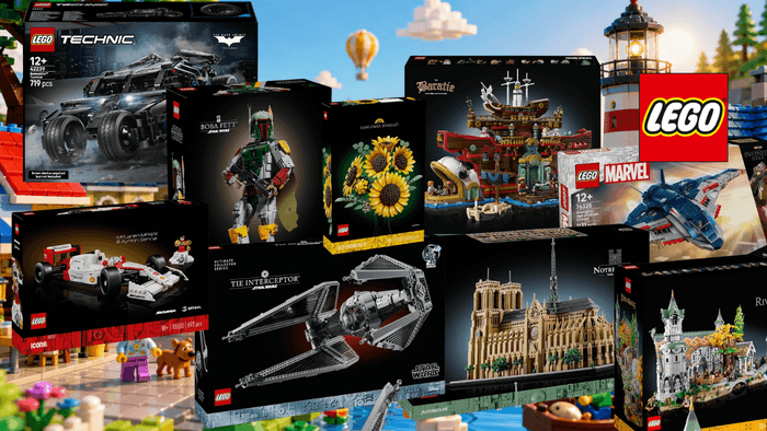 Lego Sets aus den unterschiedlichsten Themenwelten wie Star Wars, City, Marvel, Herr der Ringe, Batman, Architecture und mehr.