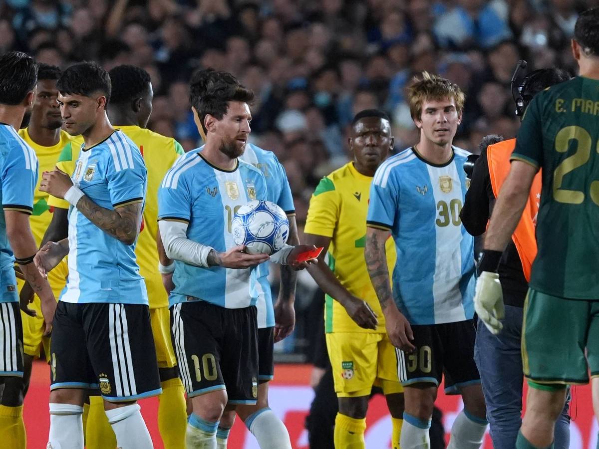 Messi bei seinem letzten Länderspiel gegen Benin am 06.10.2026