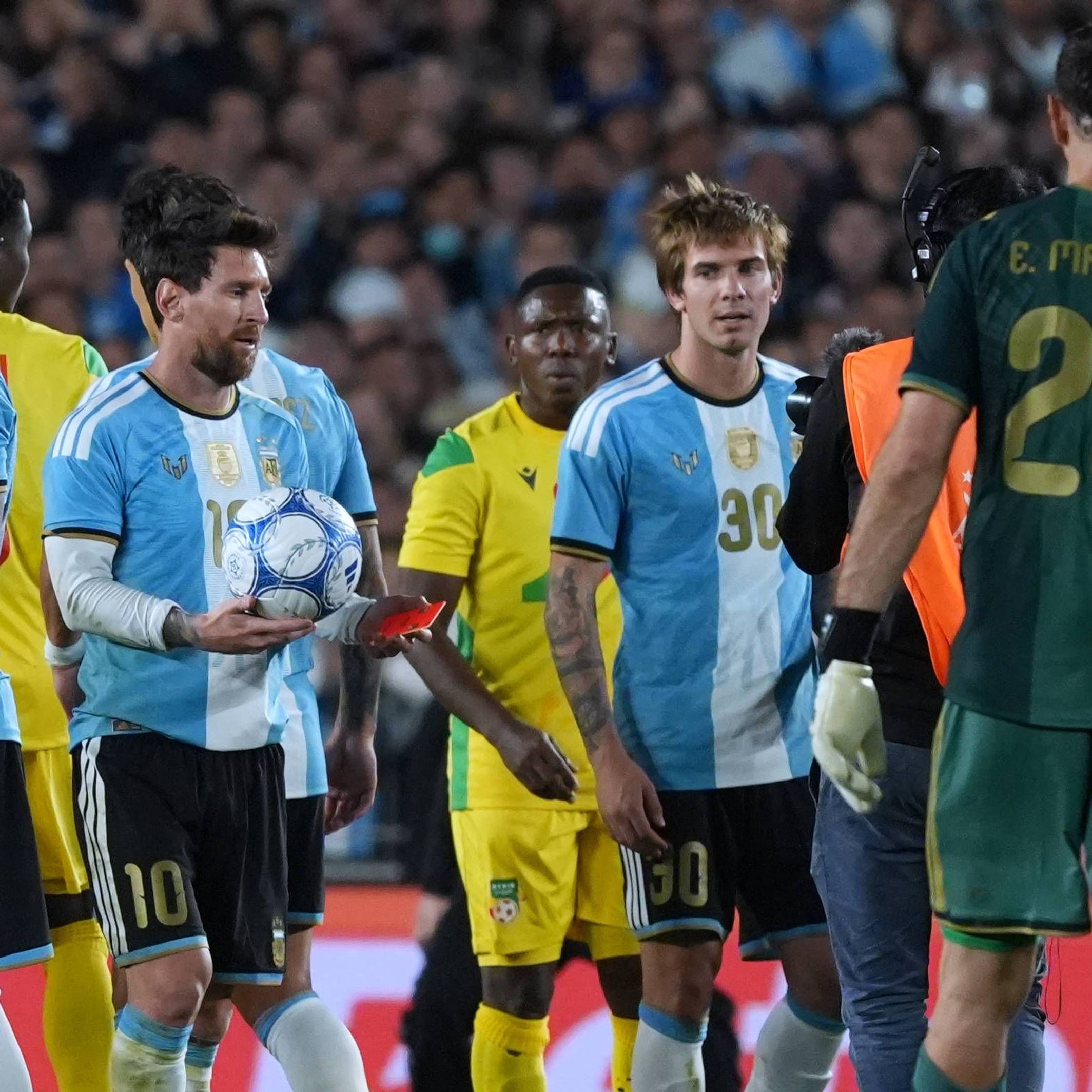 Messi bei seinem letzten Länderspiel gegen Benin am 06.10.2026