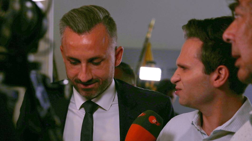 Ulrich Siegmund wird von Fabian Köster interviewt