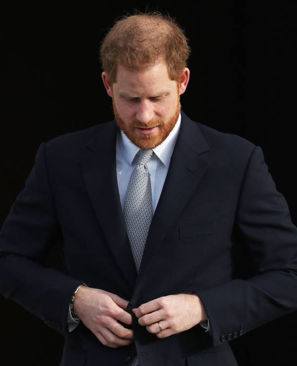 Prinz Harry, hier Schirmherr der Rugby Football League und Gastgeber der Auslosung der Rugby League Weltmeisterschaft 2021.
