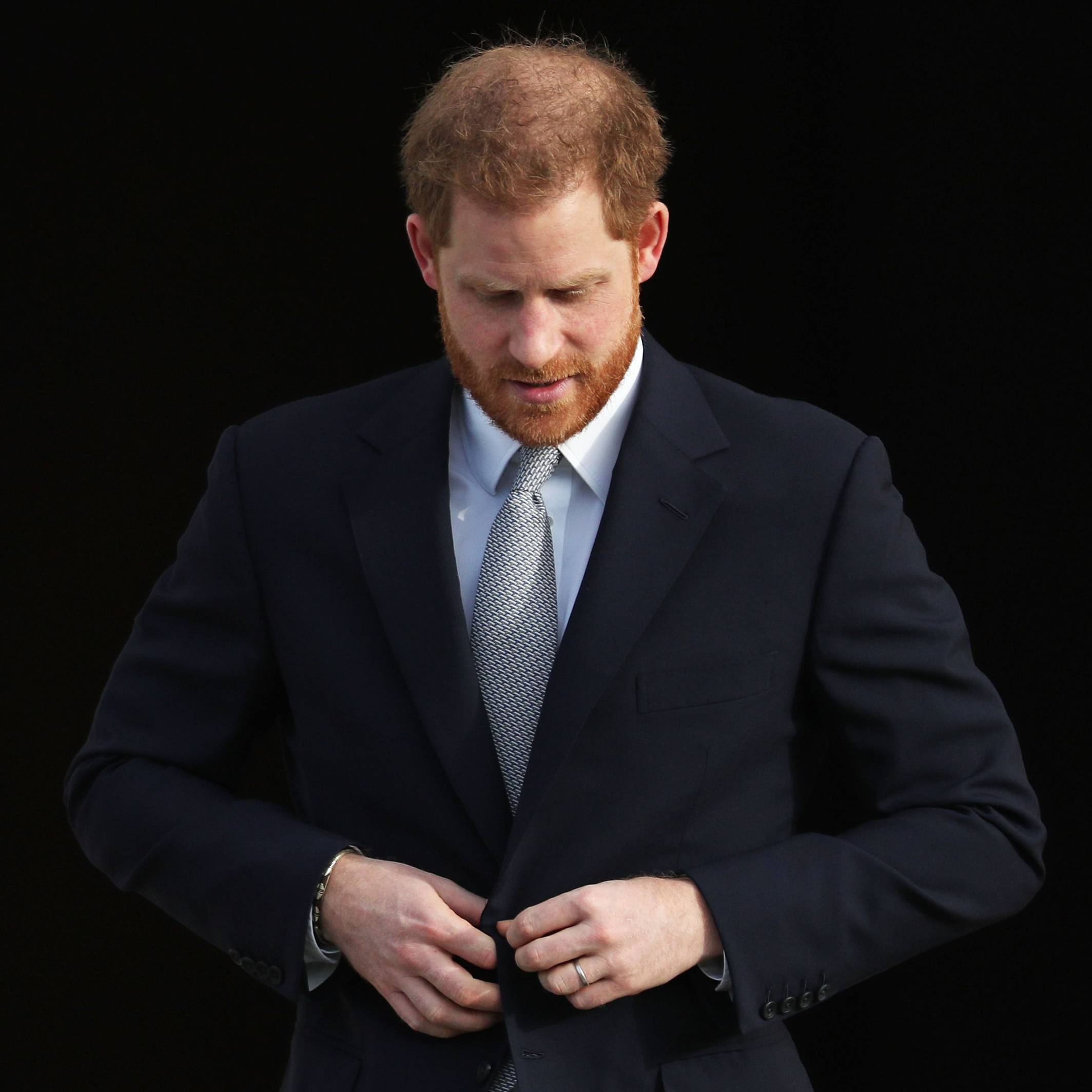 Prinz Harry, hier Schirmherr der Rugby Football League und Gastgeber der Auslosung der Rugby League Weltmeisterschaft 2021.