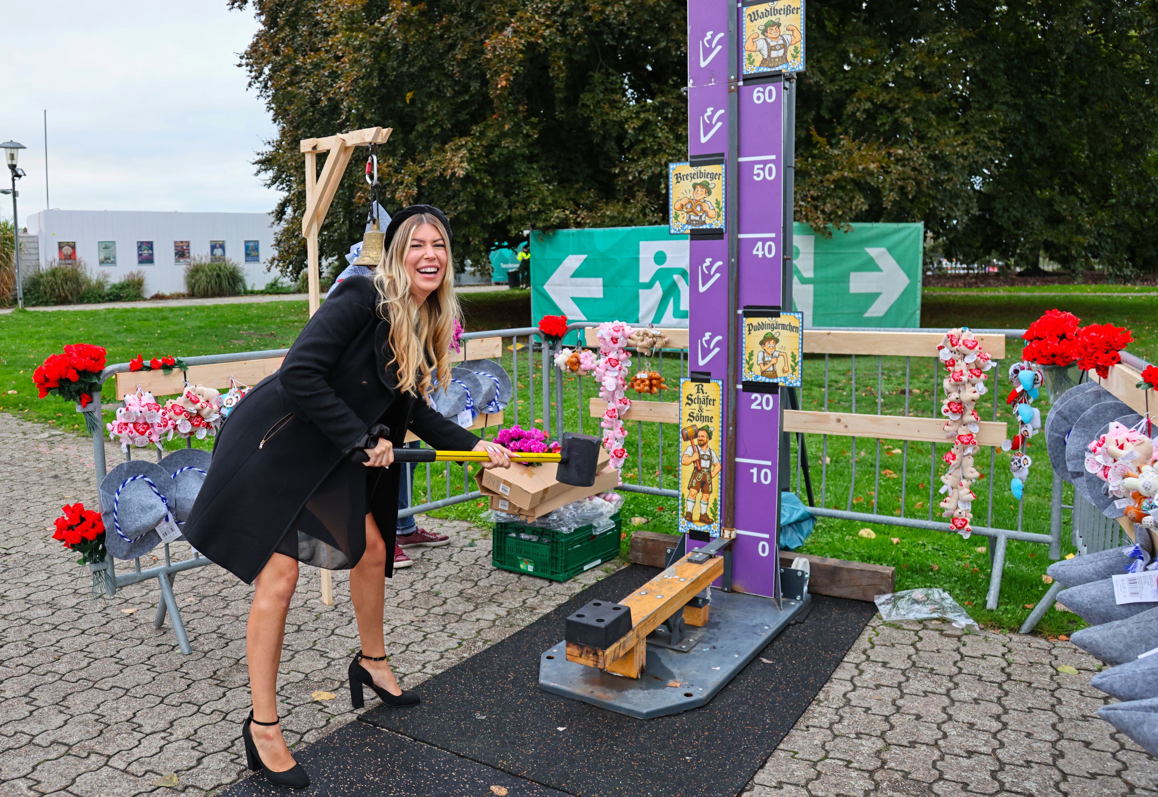 Tanja Brockmann bei „Hau den Lukas“.