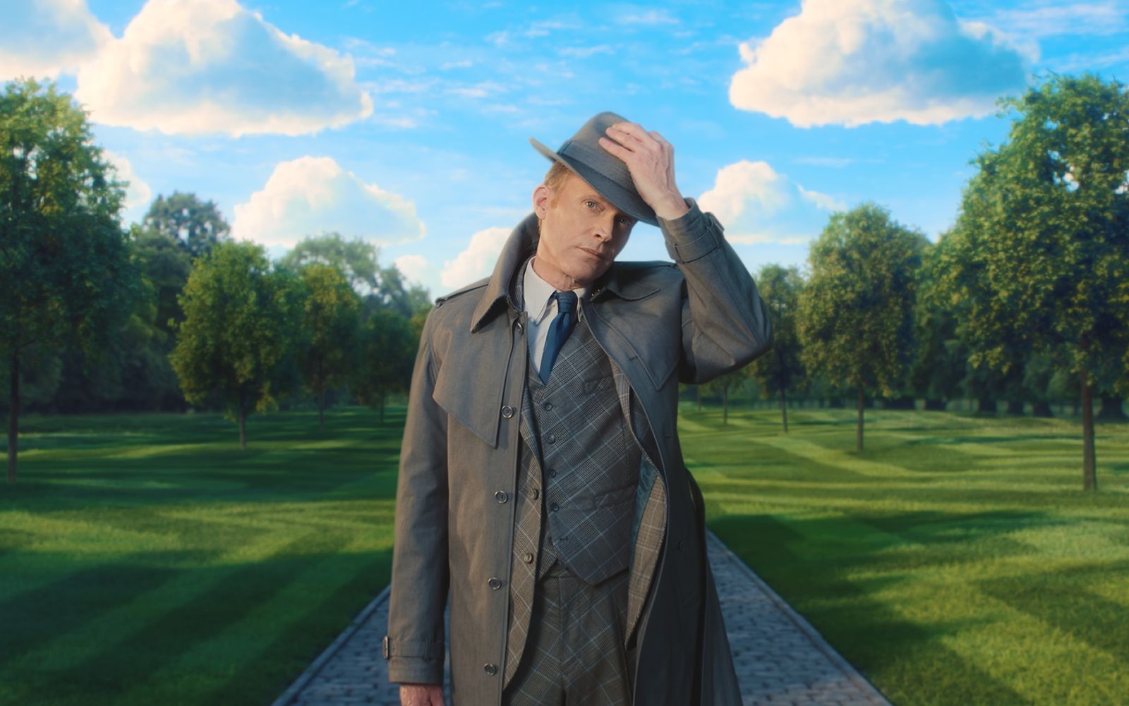 Wer bin ich - und wenn ja, wieso? Vision (Paul Bettany) hat eine Menge Fragen und lädt zu einer Philosophiestunde in seinem Kopf. (Bild: Marvel/Disney+)