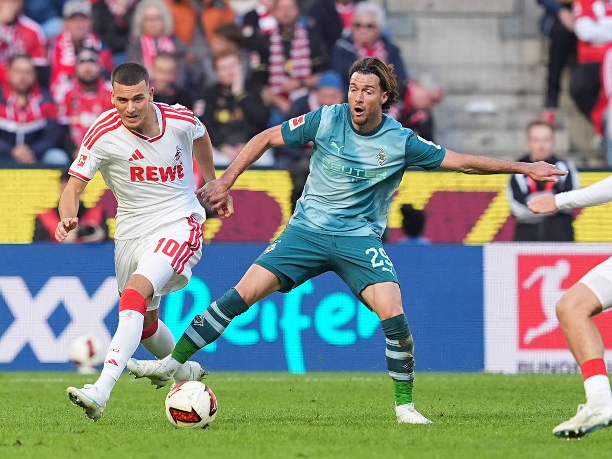 Said El Mala im Duell mit Joe Scally.