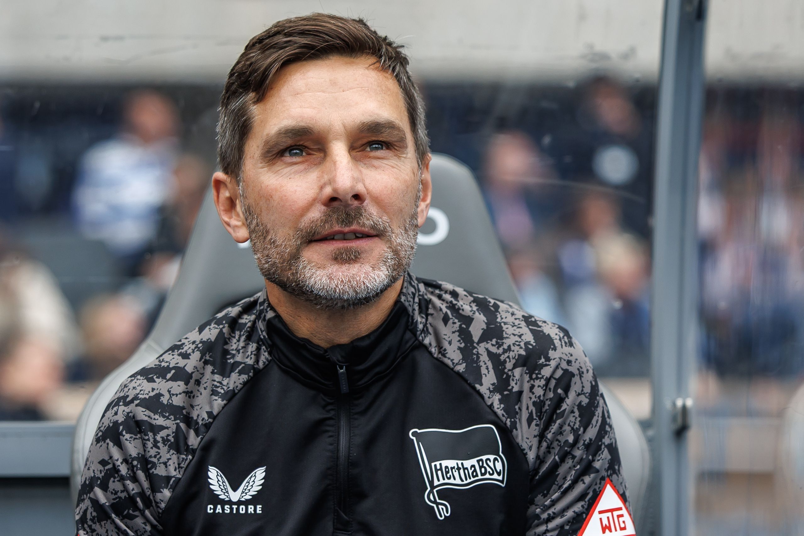 Bei Hertha BSC auf der Trainerbank: Stefan Leitl.