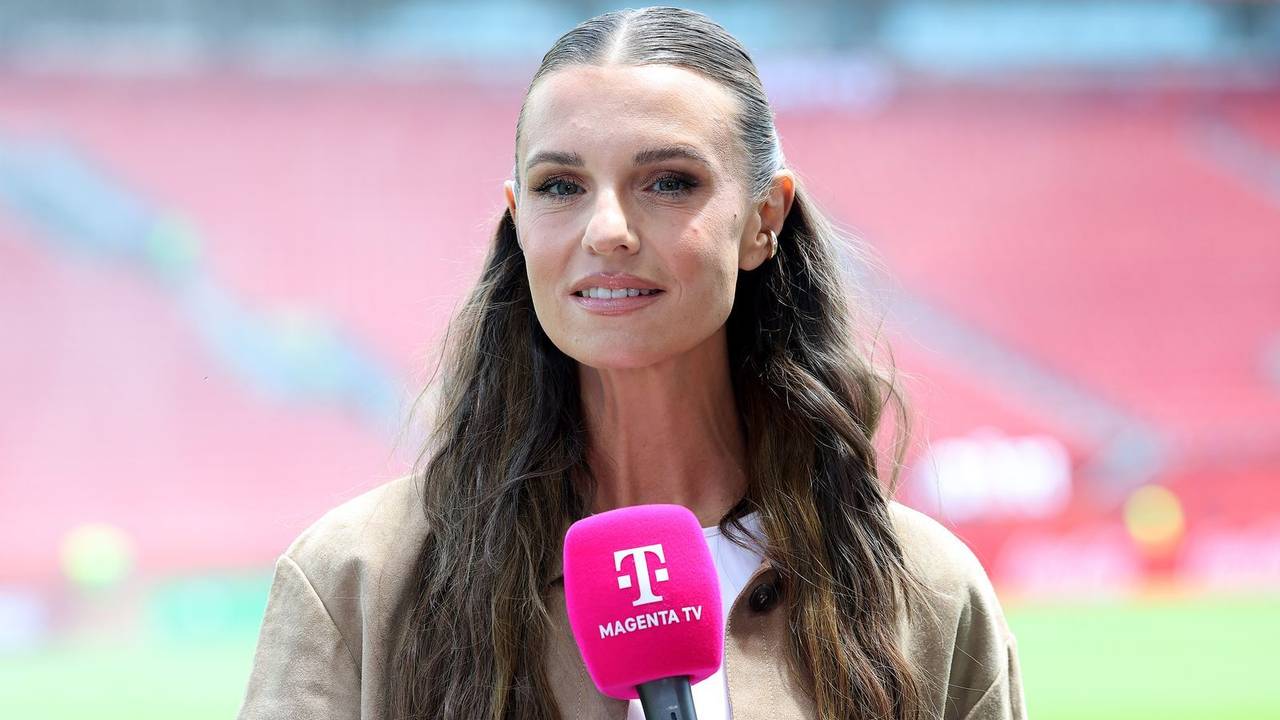 Laura Wontorra erwartet ihr erstes Kind. (Bild: 2026 Getty Images/Alexander Hassenstein)