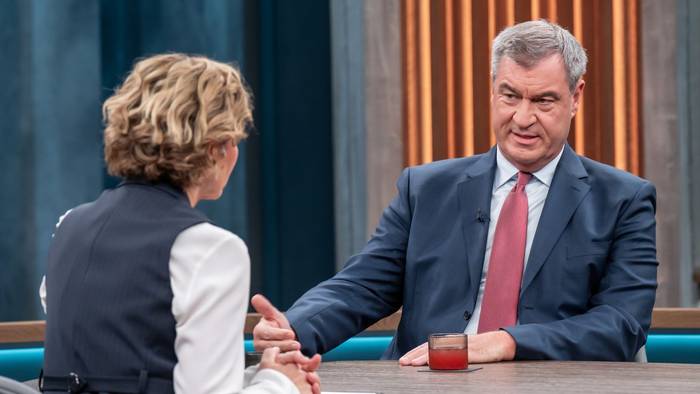 Markus Söder hat eine Kanzlerkandidatur erneut ausgeschlossen. (Bild: NDR/Thomas Ernst)