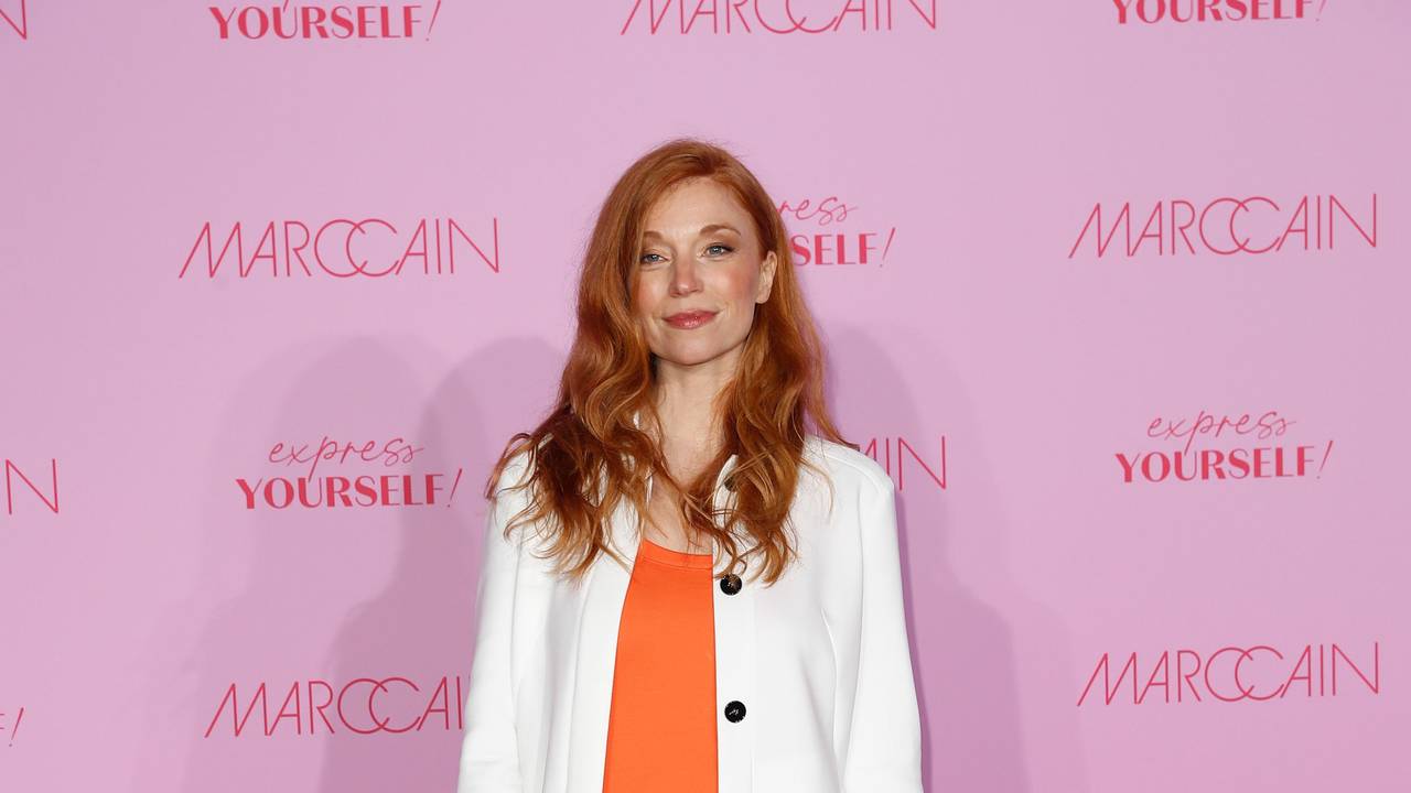 Die Schauspielerin Marleen Lohse kommt im Wintergarten Varieté zur Show des Labels Marc Cain.