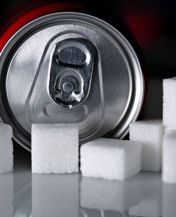 Softdrinks mit Zucker