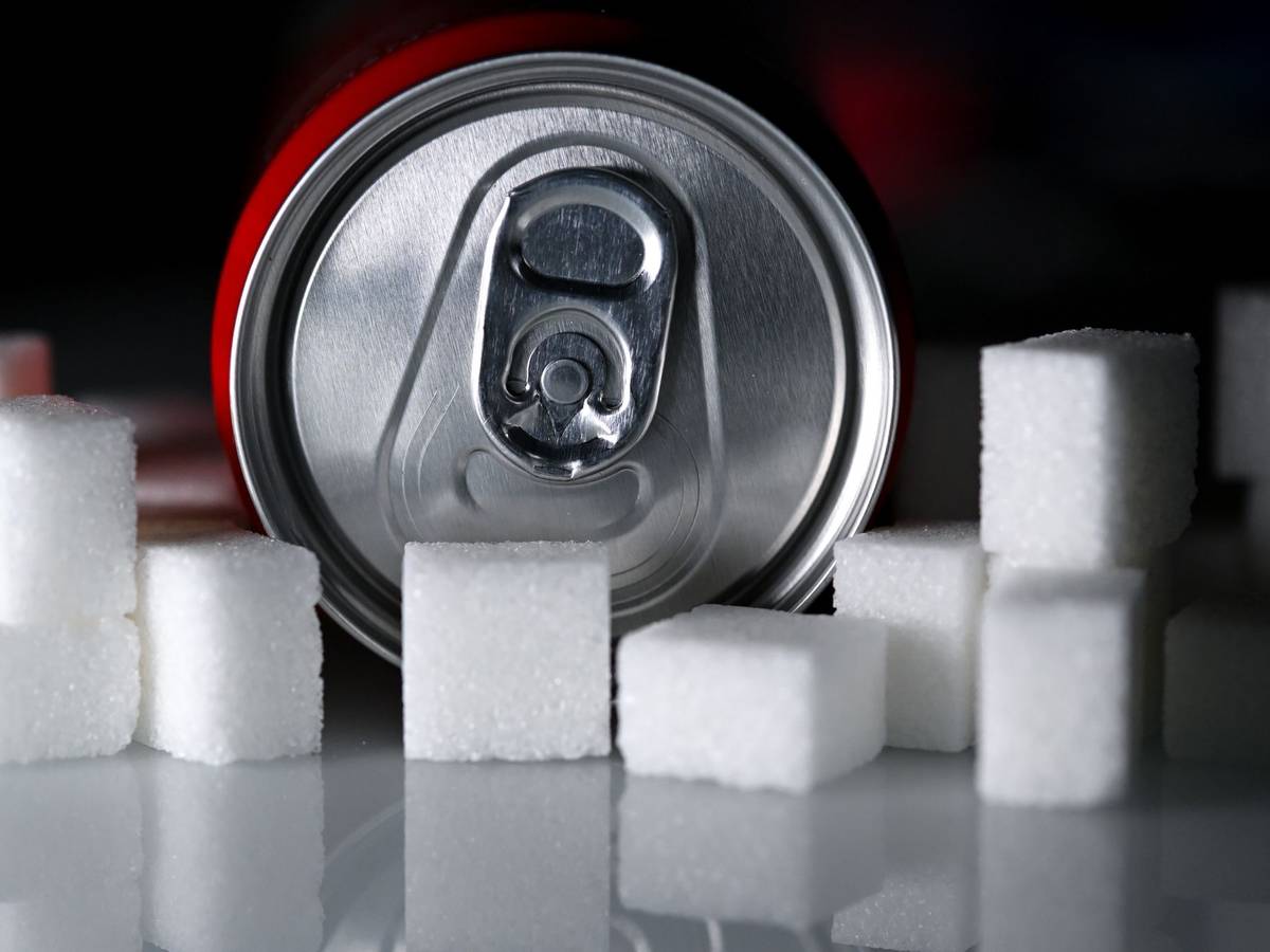 Softdrinks mit Zucker