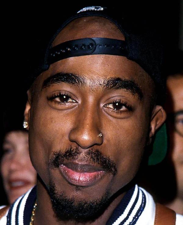 Der Rapper Tupac Shakur bei der Premiere des Films „Jason’s Lyric“ im Jahr 1994.