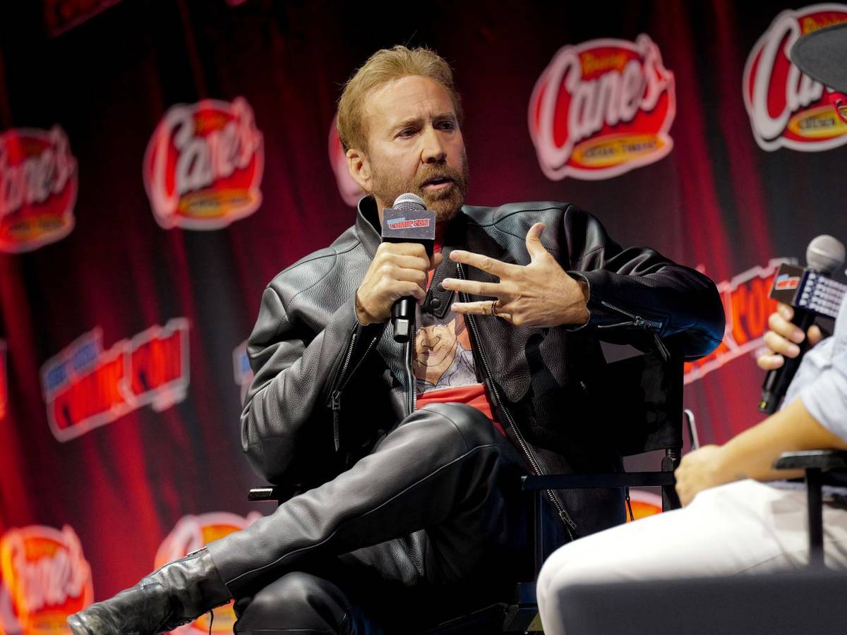Nicolas Cage hat auf der „New York Comic Con“ über seine Zusammenarbeit mit Amazon für die Prime-Video-Serie „Spider-Noir“ gesprochen. (Bild: 2026 Getty Images/Craig Barritt)