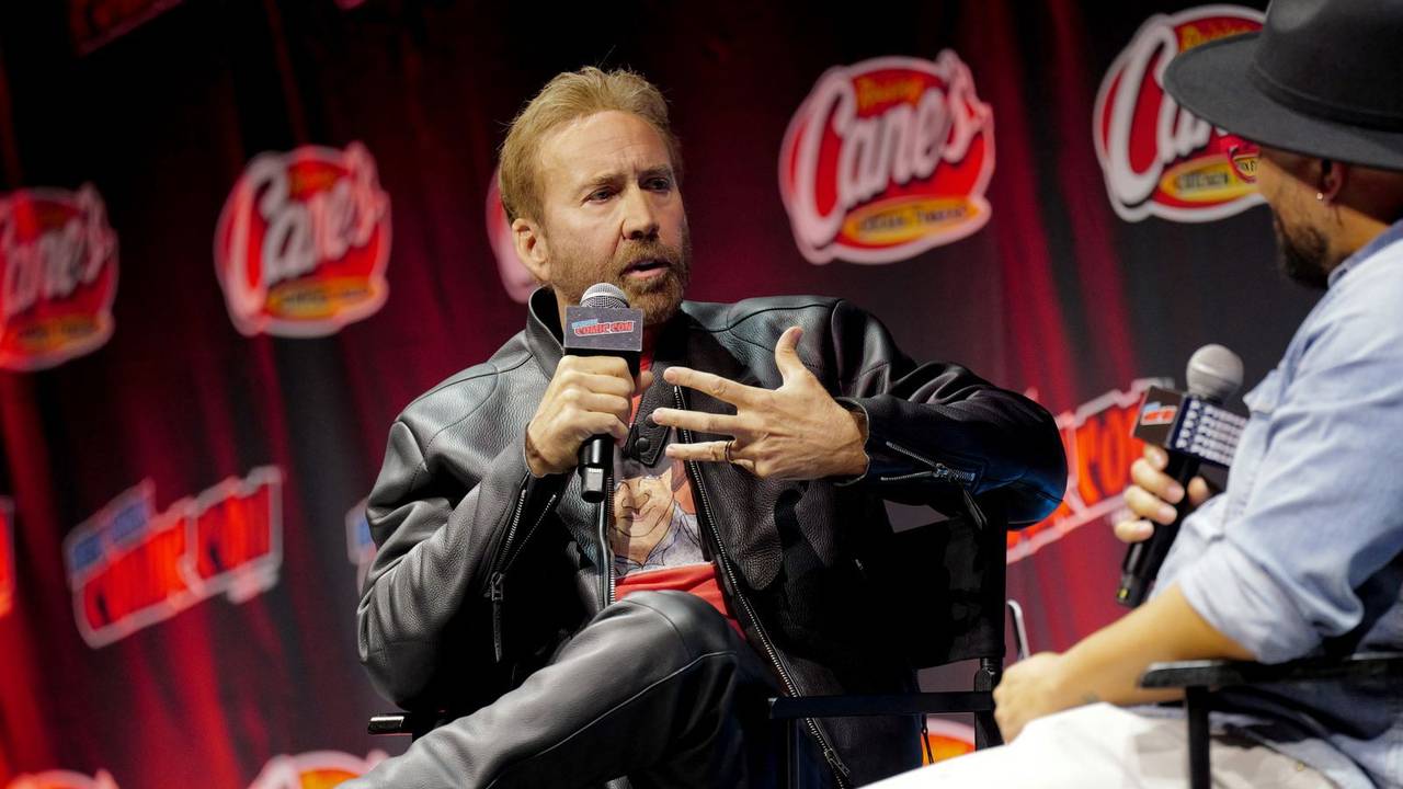 Nicolas Cage hat auf der „New York Comic Con“ über seine Zusammenarbeit mit Amazon für die Prime-Video-Serie „Spider-Noir“ gesprochen. (Bild: 2026 Getty Images/Craig Barritt)