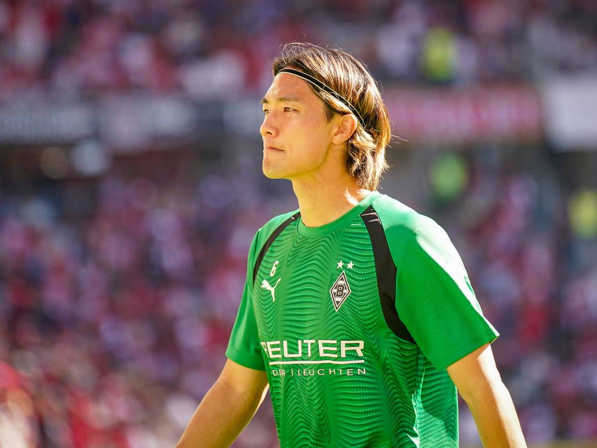 Ko Itakura im Gladbach-Trikot.