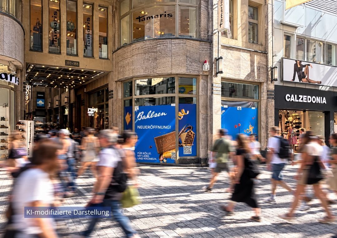Bahlsen eröffnet ein Outlet in der Stollwerck-Passage.