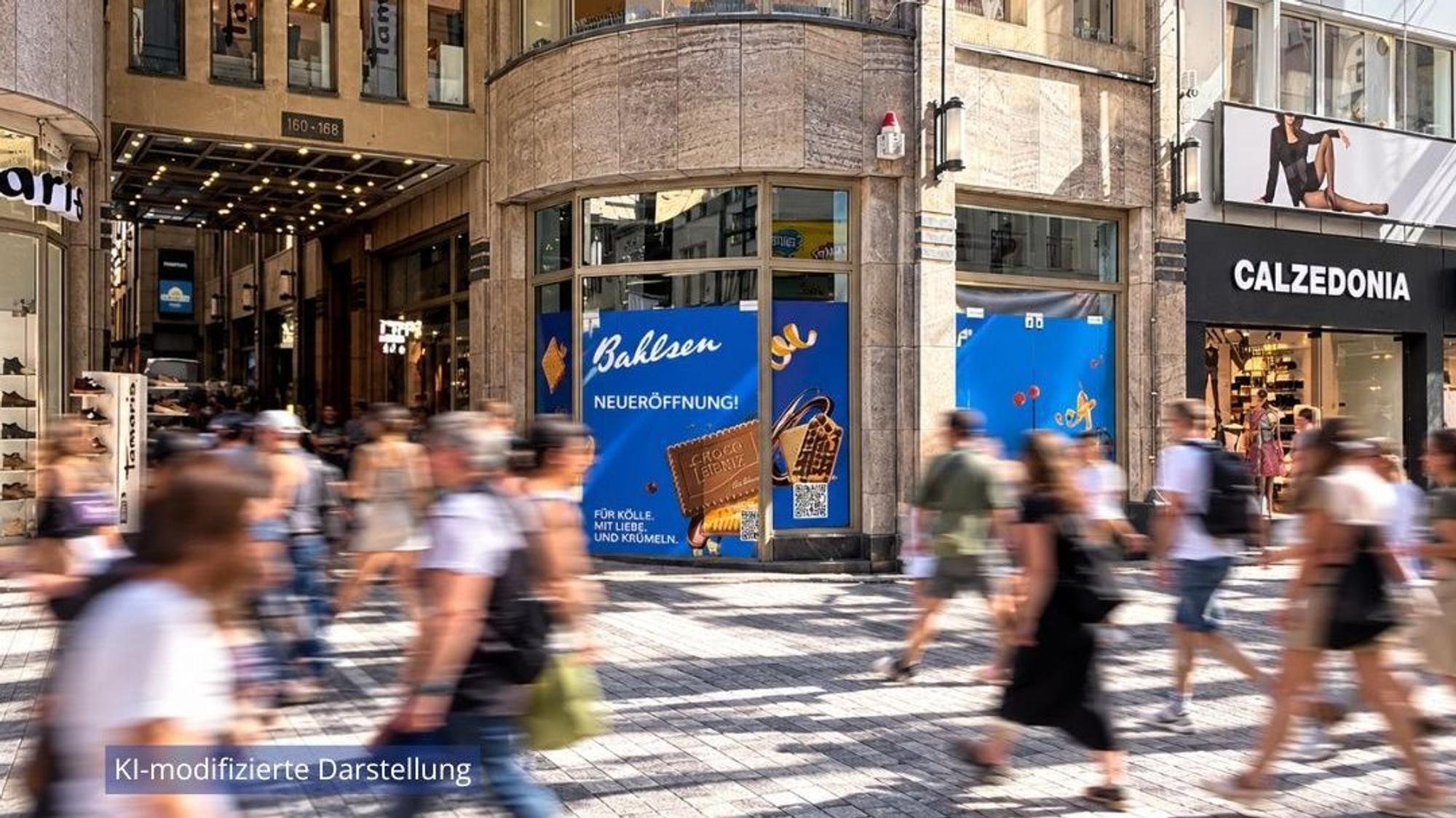 Bahlsen eröffnet ein Outlet in der Stollwerck-Passage.