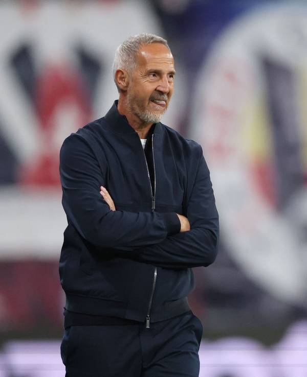 Eintracht-Trainer Adi Hütter