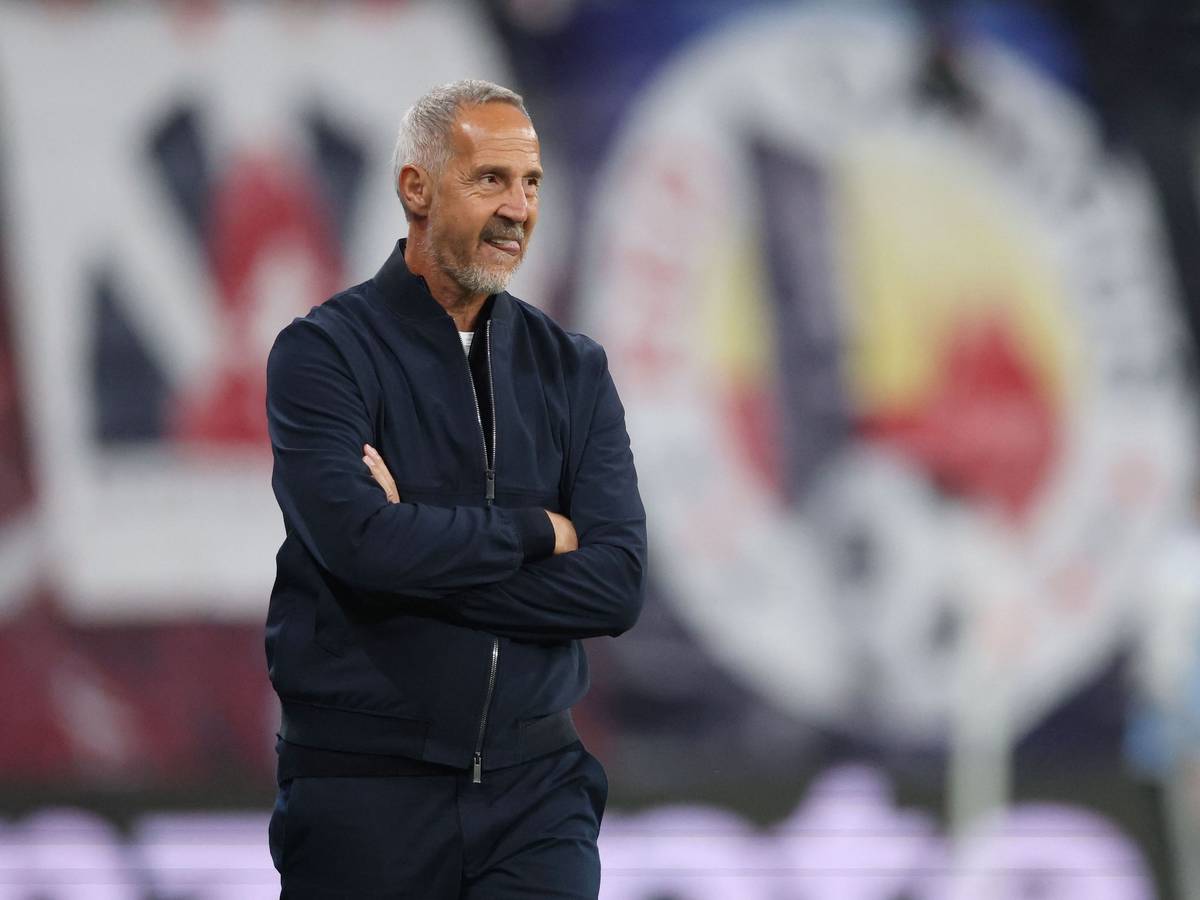 Eintracht-Trainer Adi Hütter