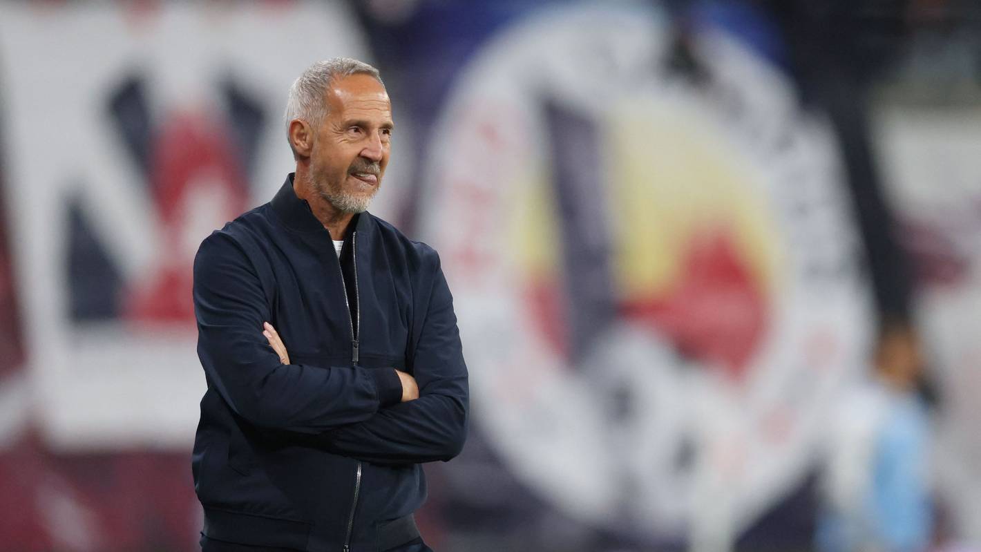Eintracht-Trainer Adi Hütter