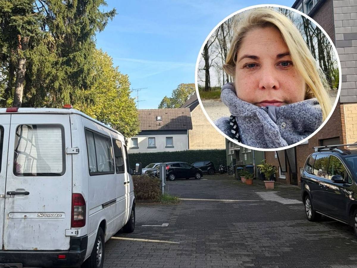 Mehrere Autos wurden in der Hofstraße in Köln-Stammheim bereits zerkratzt. Auch der Wagen von Miriam Höfer.