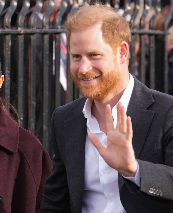 Prinz Harry und Meghan, Herzog und Herzogin von Sussex, treffen zu einem Besuch im „The Community Recording Studio“ in Nottingham ein.