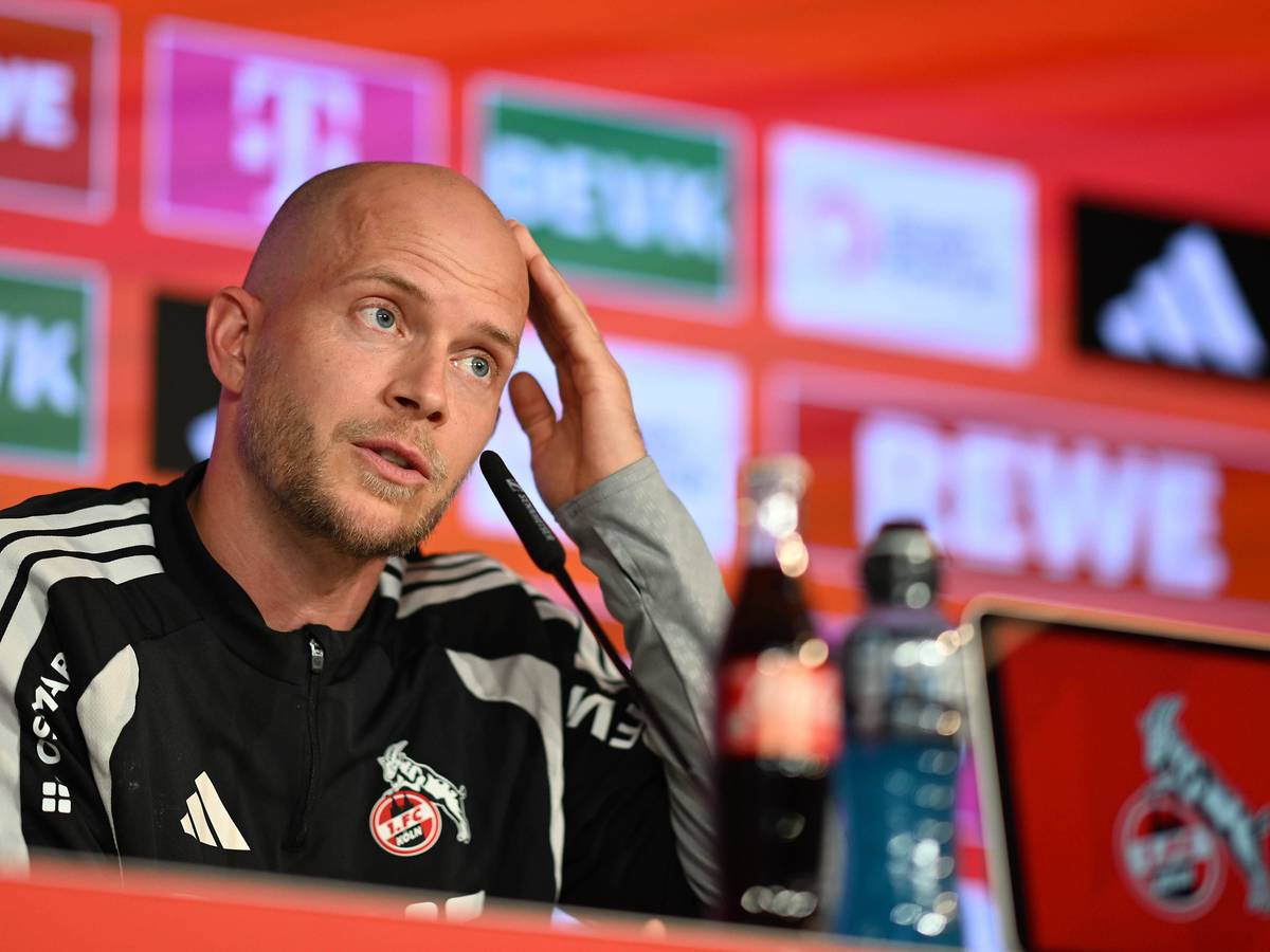 Pressekonferenz mit René Wagner.