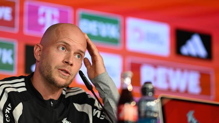 Pressekonferenz mit René Wagner.