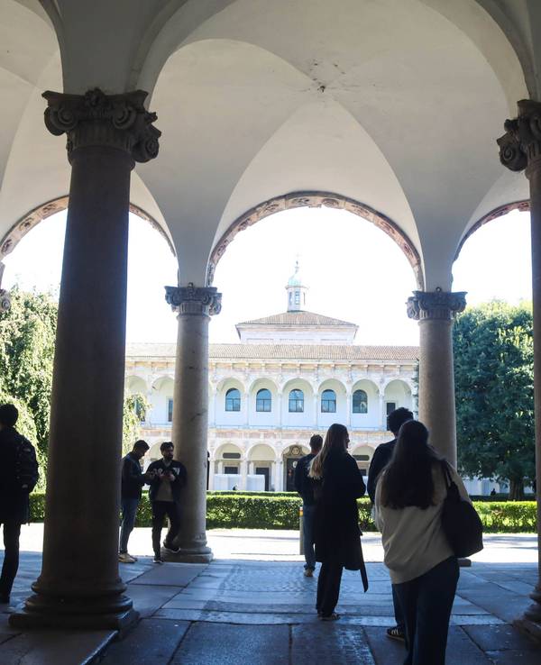 Die Universität Mailand „La Statale“ ist eine der renommiertesten staatlichen Universitäten Italiens. (Archivbild) Eine deutsche Erasmus-Studentin berichtet den Carabinieri, von zwei Männern vergewaltigt worden zu sein.