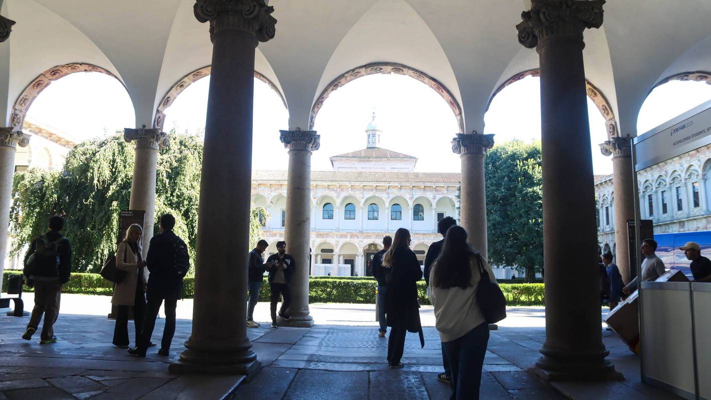 Die Universität Mailand „La Statale“ ist eine der renommiertesten staatlichen Universitäten Italiens. (Archivbild) Eine deutsche Erasmus-Studentin berichtet den Carabinieri, von zwei Männern vergewaltigt worden zu sein.