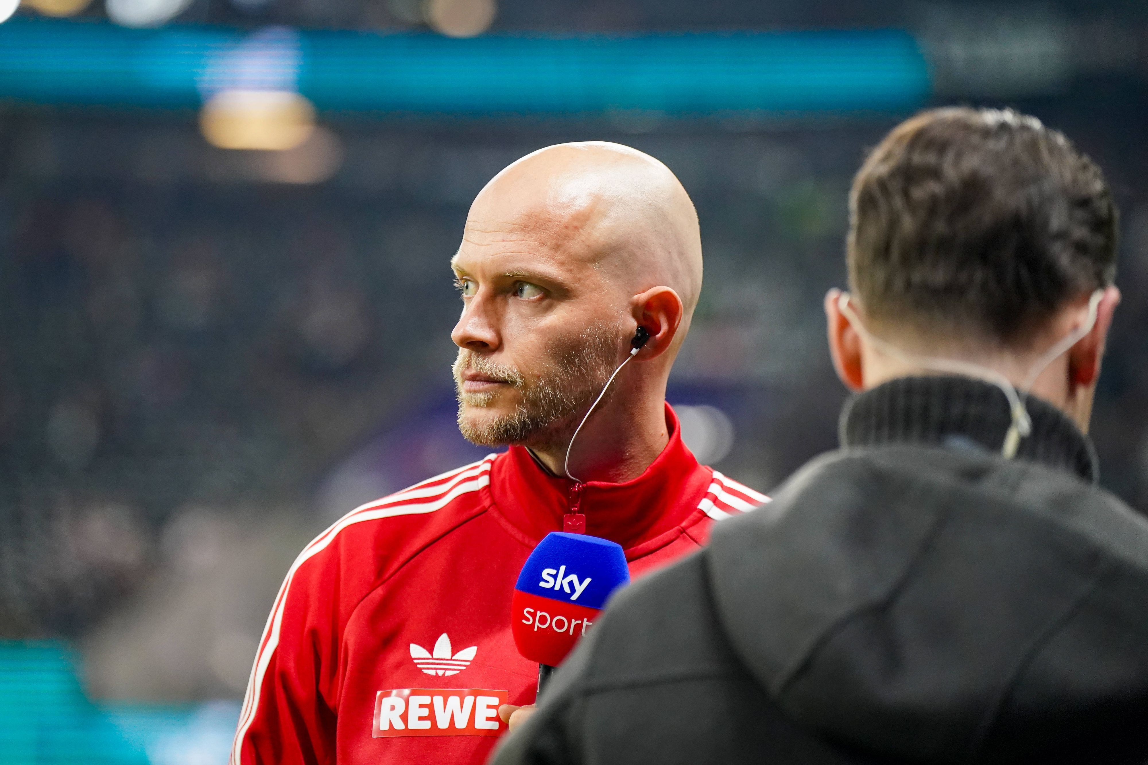 René Wagner (1. FC Köln) vor dem Spiel bei Eintracht Frankfurt am 16. Oktober 2026.