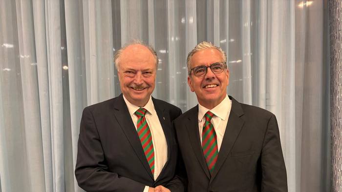 Michael Robens und Markus Ulrich von den Altstädtern Köln.