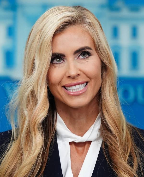 Trumps neue Pressesprecherin Katie Zacharia im im James-Brady-Presseraum des Weißen Hauses: Ihr spöttischer Klo-Kommentar sorgte für Verwirrung.
