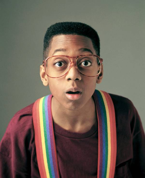 Jaleel White als Steve Urkel in der Kult-Comedy „Alle unter einem Dach“.