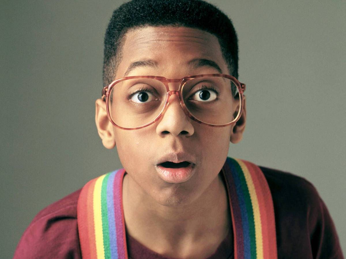 Jaleel White als Steve Urkel in der Kult-Comedy „Alle unter einem Dach“.